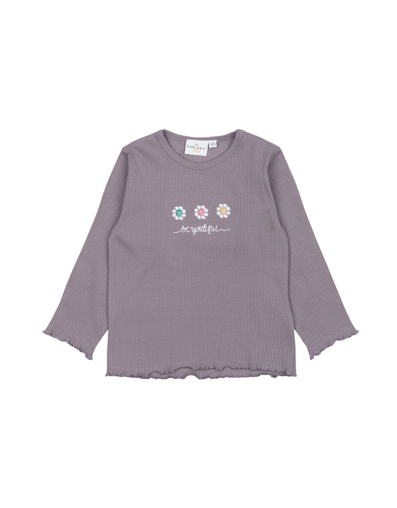 The New Princess Rib Tee Gray Ridge