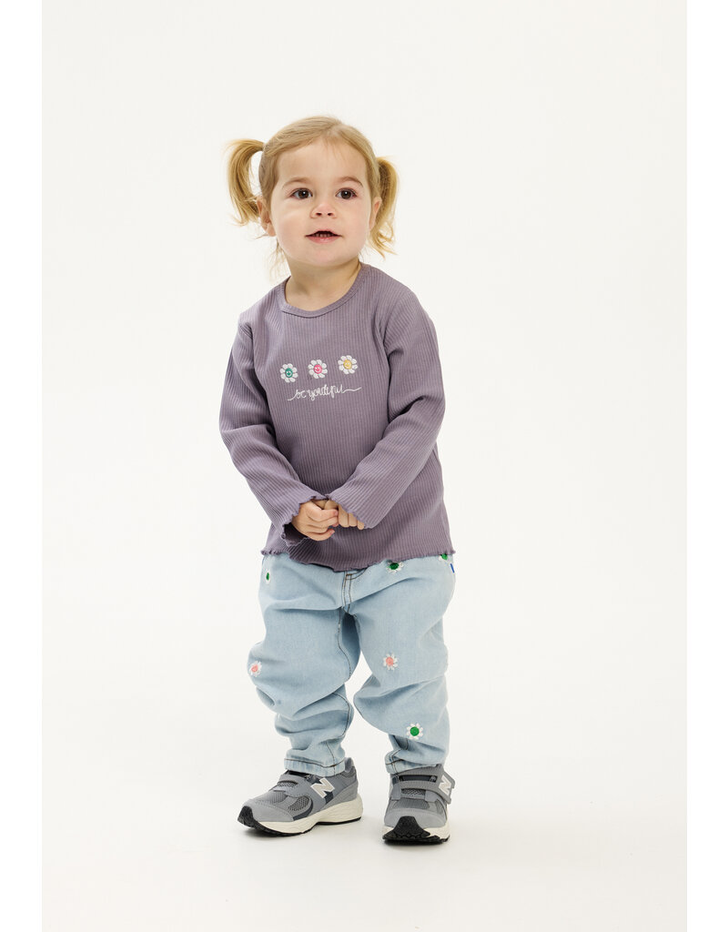 The New Princess Rib Tee Gray Ridge