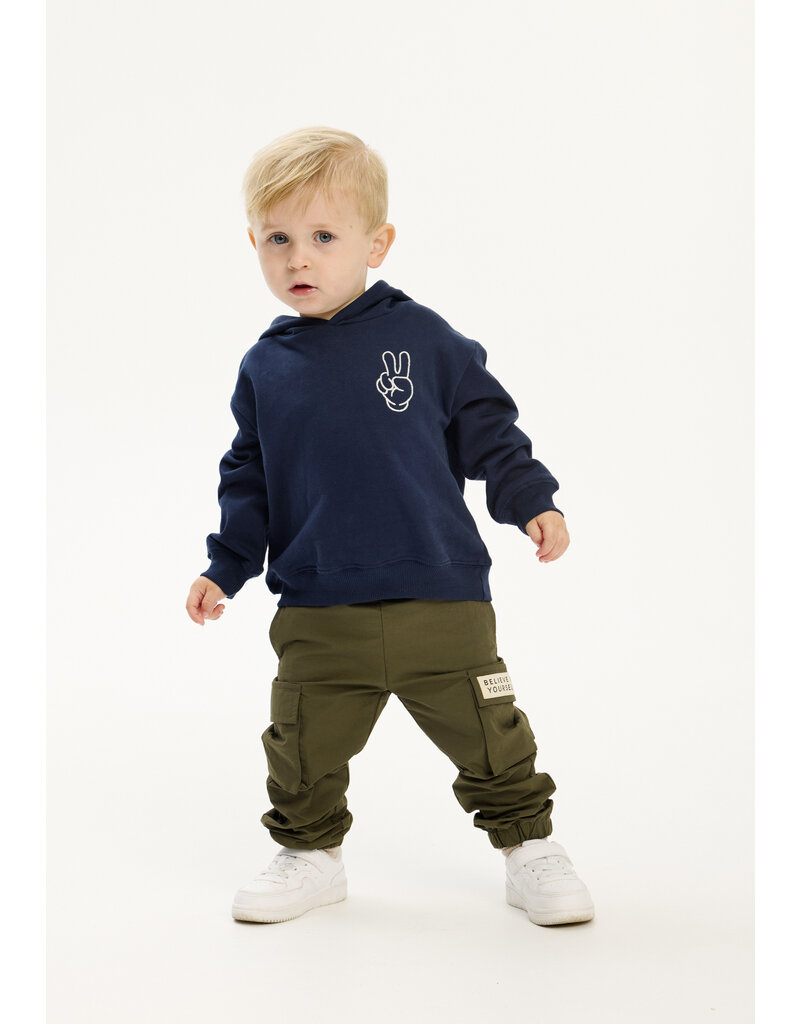 The New Petey OS Hoodie Navy Blazer