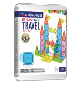 MAGNA-TILES Travel Set Deluxe - 55 piece