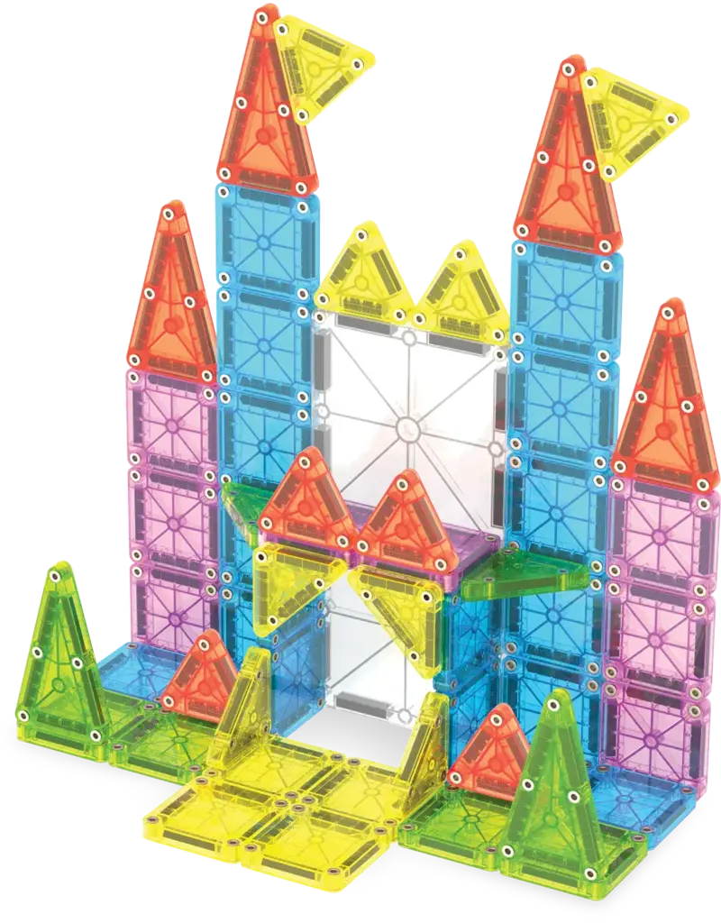 MAGNA-TILES Travel Set Deluxe - 55 piece