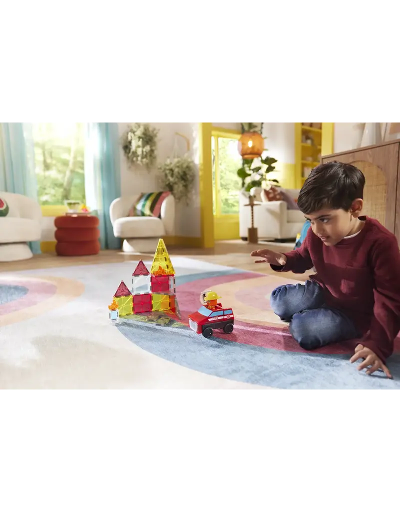 MAGNA-TILES Fire Station 27-Piece Set