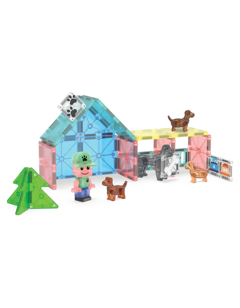 MAGNA-TILES Puppy Park 27-Piece Set