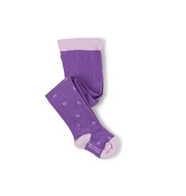 Nixnut Letter Tights Purple