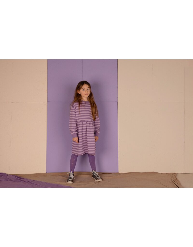 Nixnut Letter Tights Purple
