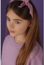 Nixnut Bandana Lila Checkered