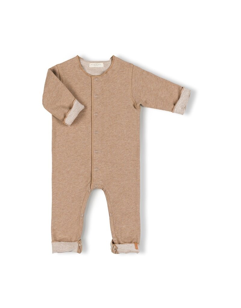 Nixnut Born Onesie Pebble