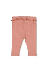 Feetje Legging pointelle rib Mauve - Woodland Bloom