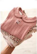 Feetje Longsleeve pointelle rib - Woodland Bloom