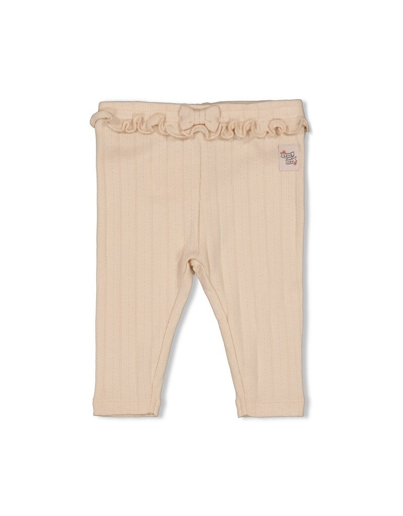 Feetje Legging pointelle rib Off White - Woodland Bloom