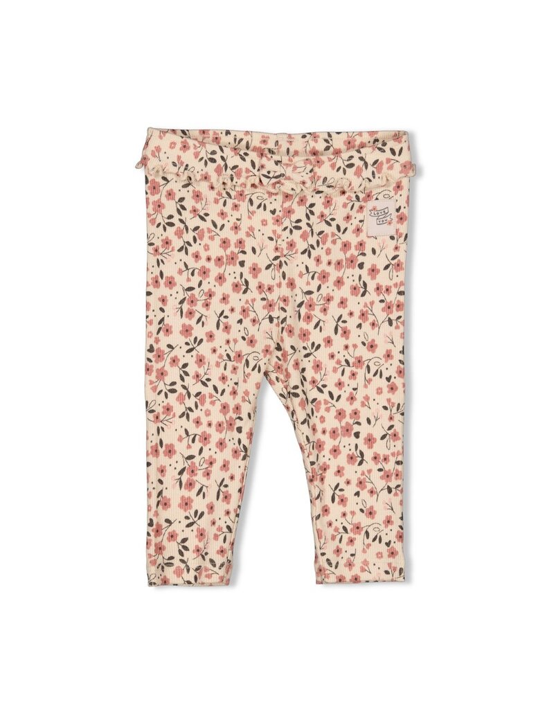 Feetje Legging rib AOP - Woodland Bloom