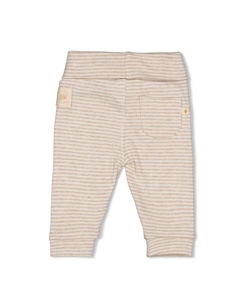 Feetje Broek rib met streep - Sleepy Sheepy