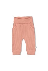 Feetje Broek ajour rib - Morning Sun