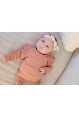 Feetje Longsleeve ajour rib - Morning Sun