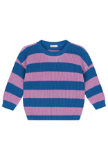 Yuki Stripes knitted Sweater Cotton Candy