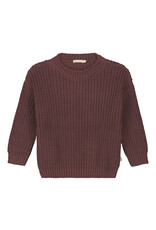 Yuki Chunky Knitted Sweater Fig