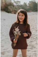 Yuki Chunky Knitted Sweater Fig