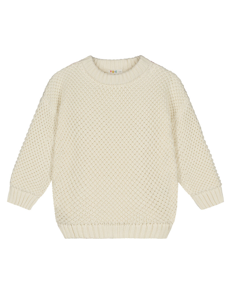 Yuki Kyoto Knitted Sweater Pearl
