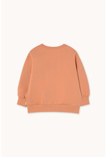 Tinycottons Flowers Eyes Graphic Sweatshirt Light Rust
