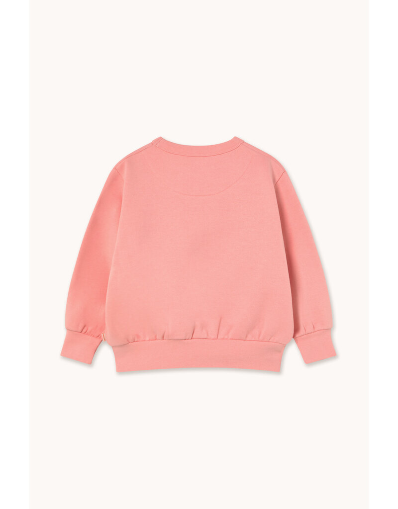 Tinycottons Worm Graphic Sweatshirt Pink