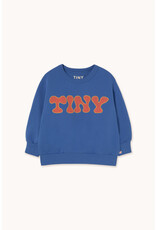 Tinycottons Tiny Waves Red Graphic Sweatshirt Dark Blue