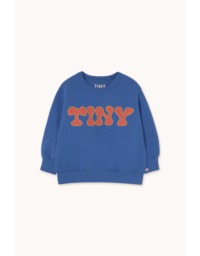 Tinycottons Tiny Waves Red Graphic Sweatshirt Dark Blue