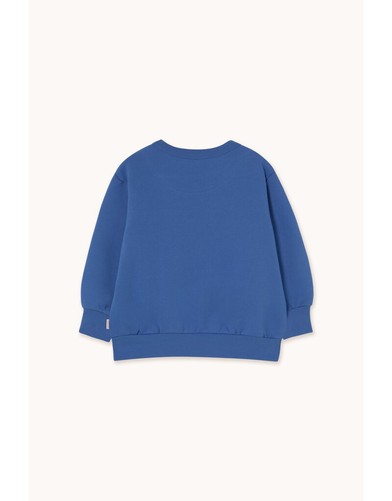 Tinycottons Tiny Waves Red Graphic Sweatshirt Dark Blue