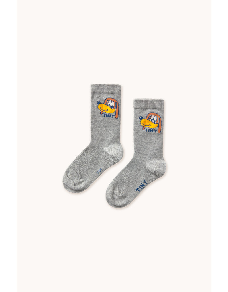 Tinycottons Dog Medium Socks Grey Heather