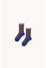 Tinycottons Stripes Short Height Socks Dark Blue