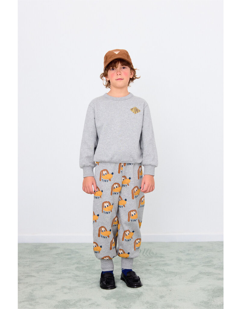 Tinycottons Diamond Tiny Graphic Sweatshirt Medium Grey Heather