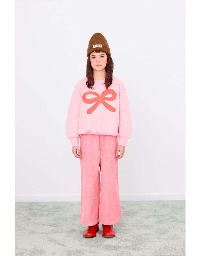 Tinycottons Worm Graphic Sweatshirt Pink