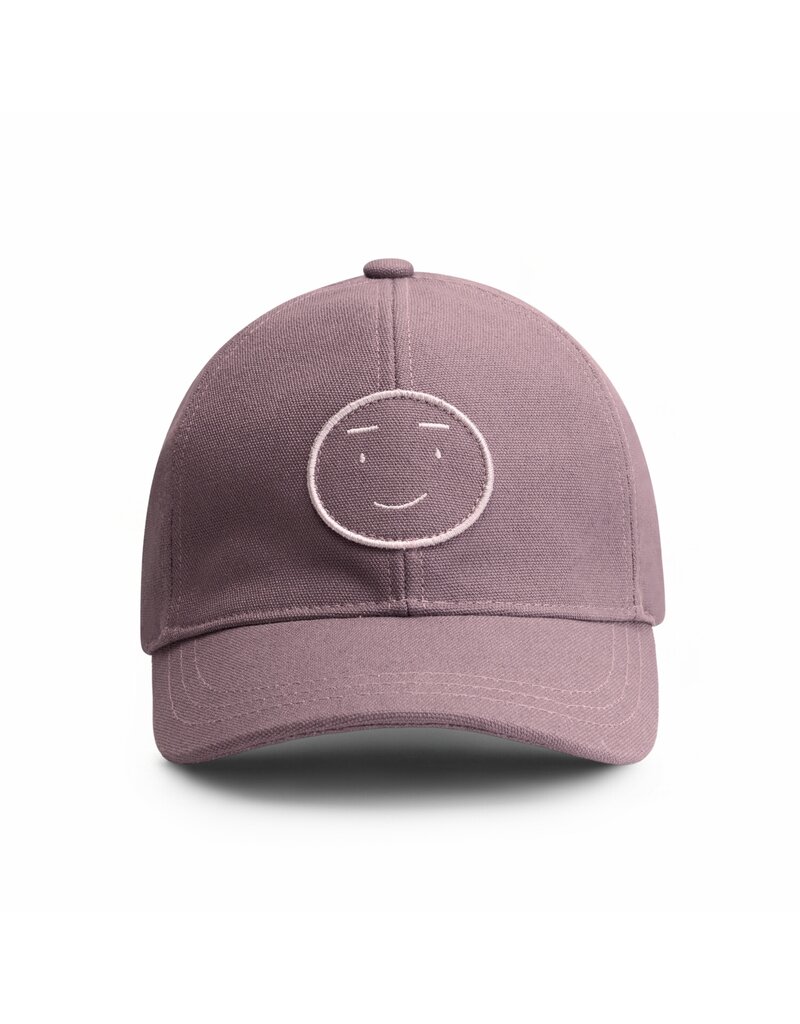Gray Label Baseball Cap Berry