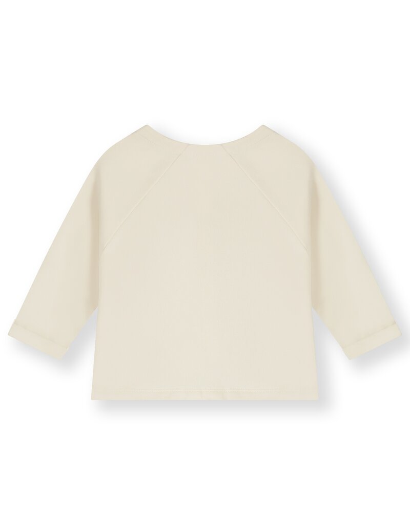 Gray Label Baby Raglan Cardigan Cream