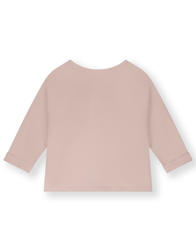 Gray Label Baby Raglan Cardigan Faded Pink