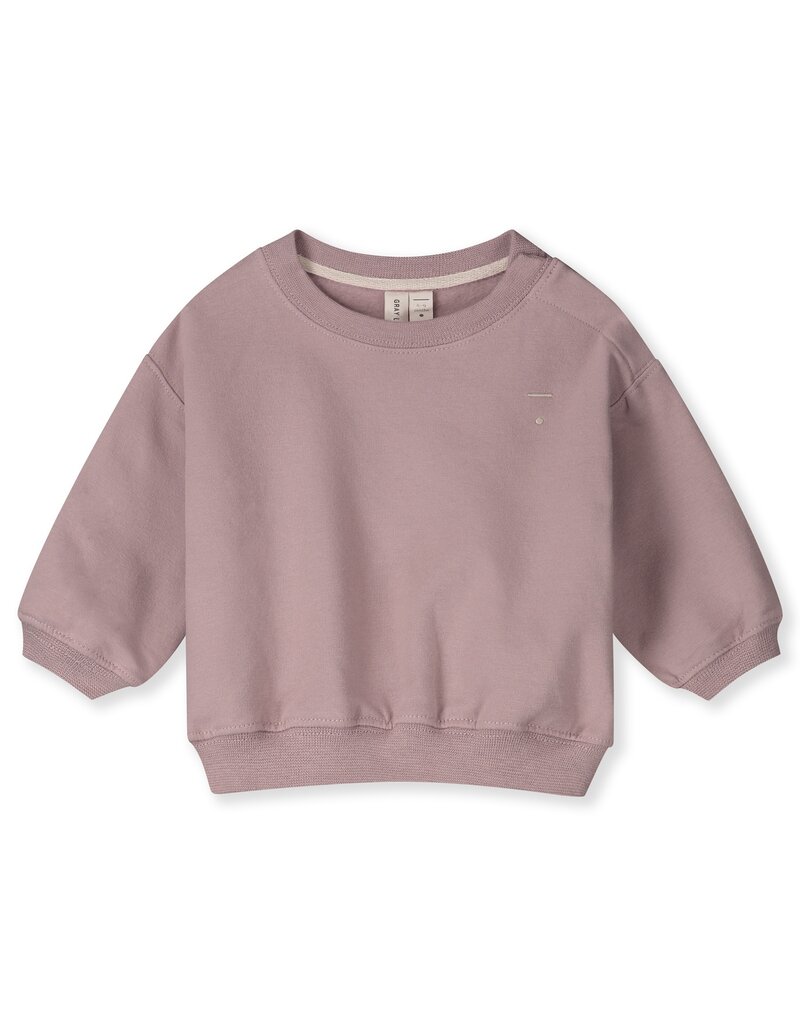 Gray Label Baby Dropped Shoulder Sweater Berry