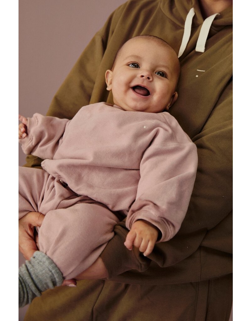 Gray Label Baby Dropped Shoulder Sweater Berry