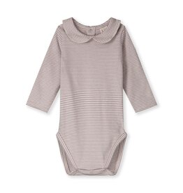 Gray Label Baby Color Onesie Berry - Cream
