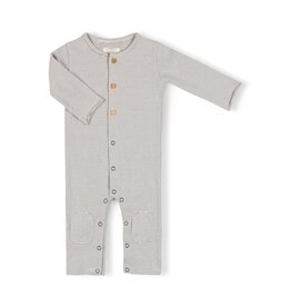 Nixnut Butt Onesie Storm Stripe