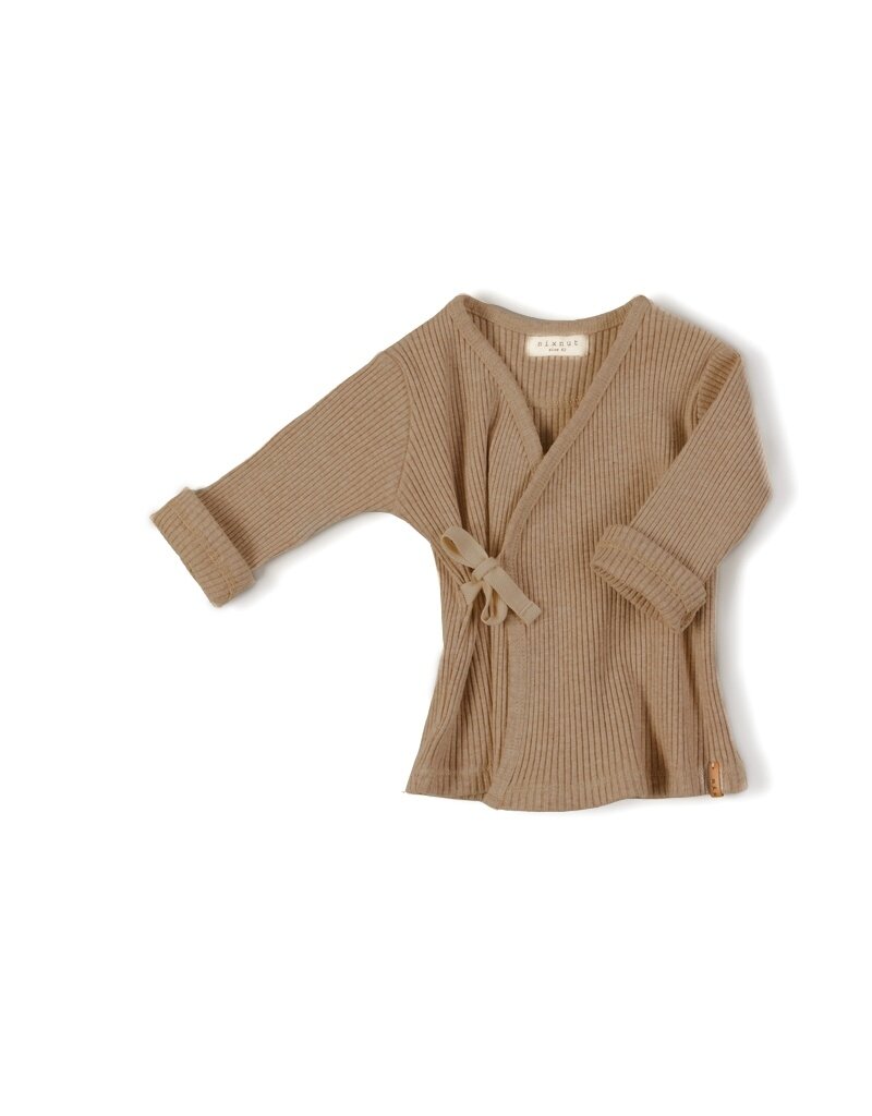 Nixnut Rib Vest Pebble