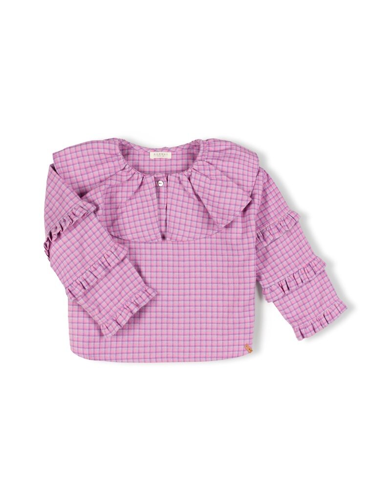 Nixnut Les Top Lila Checkered