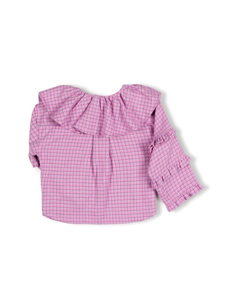 Nixnut Les Top Lila Checkered