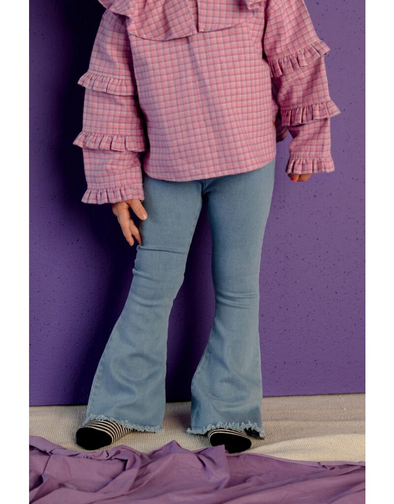 Nixnut Les Top Lila Checkered