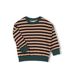 Nixnut Rel Sweater Navy Stripe