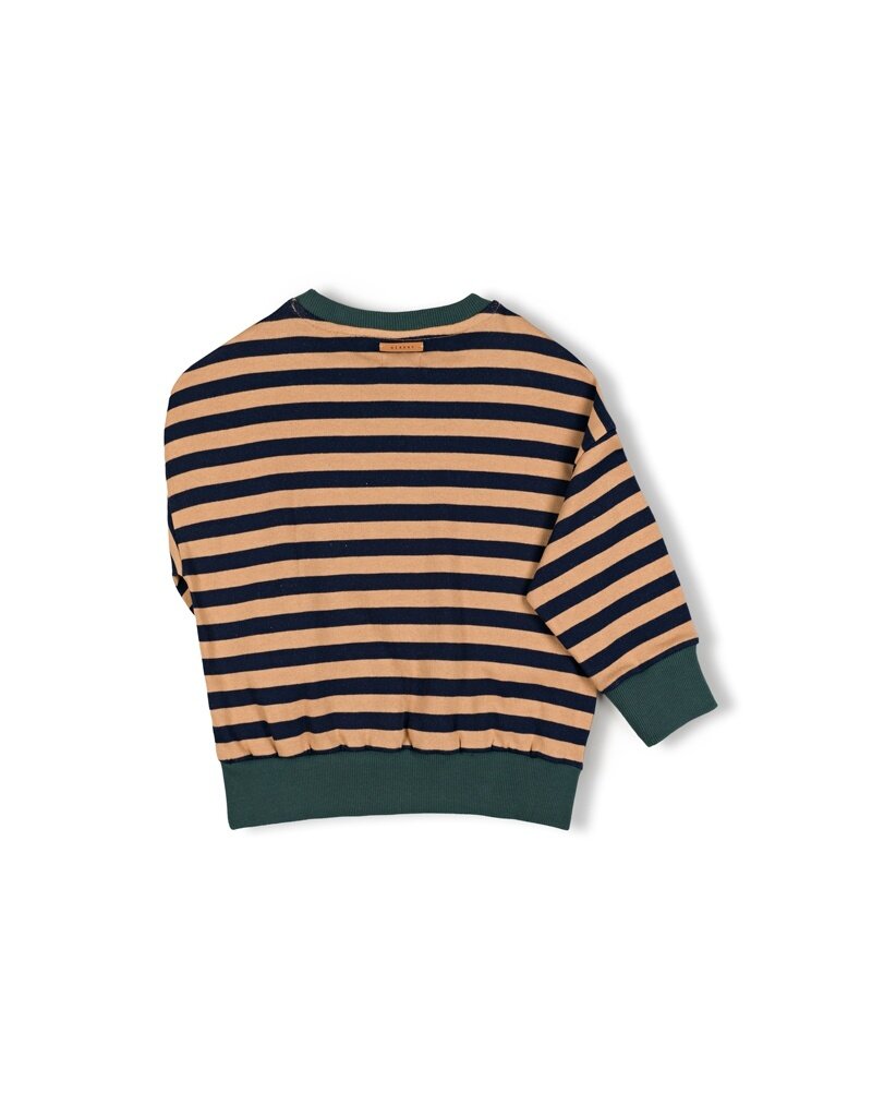 Nixnut Rel Sweater Navy Stripe