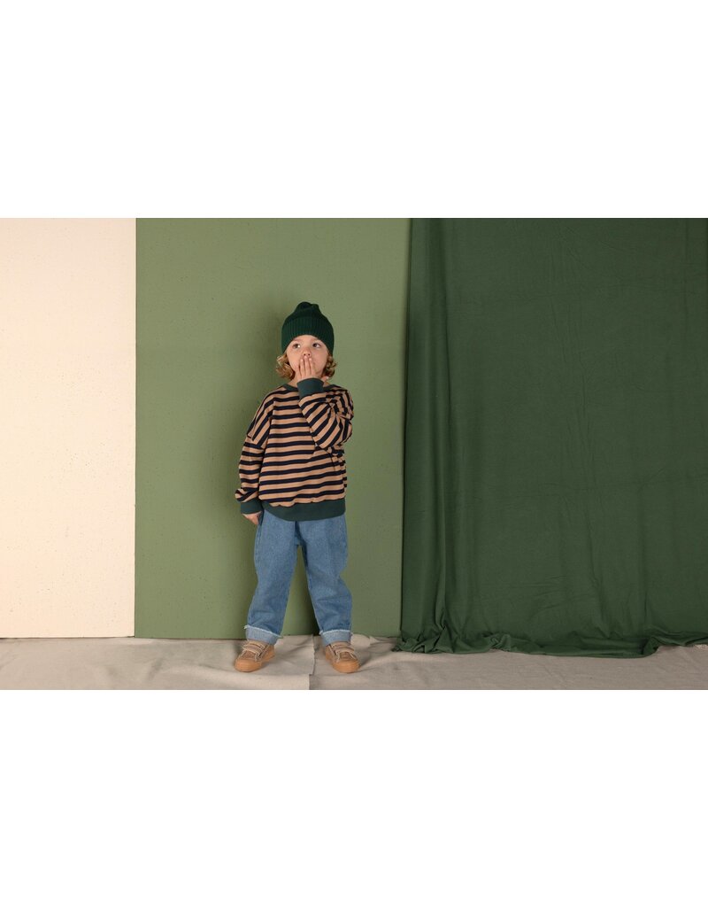 Nixnut Rel Sweater Navy Stripe