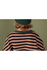 Nixnut Rel Sweater Navy Stripe