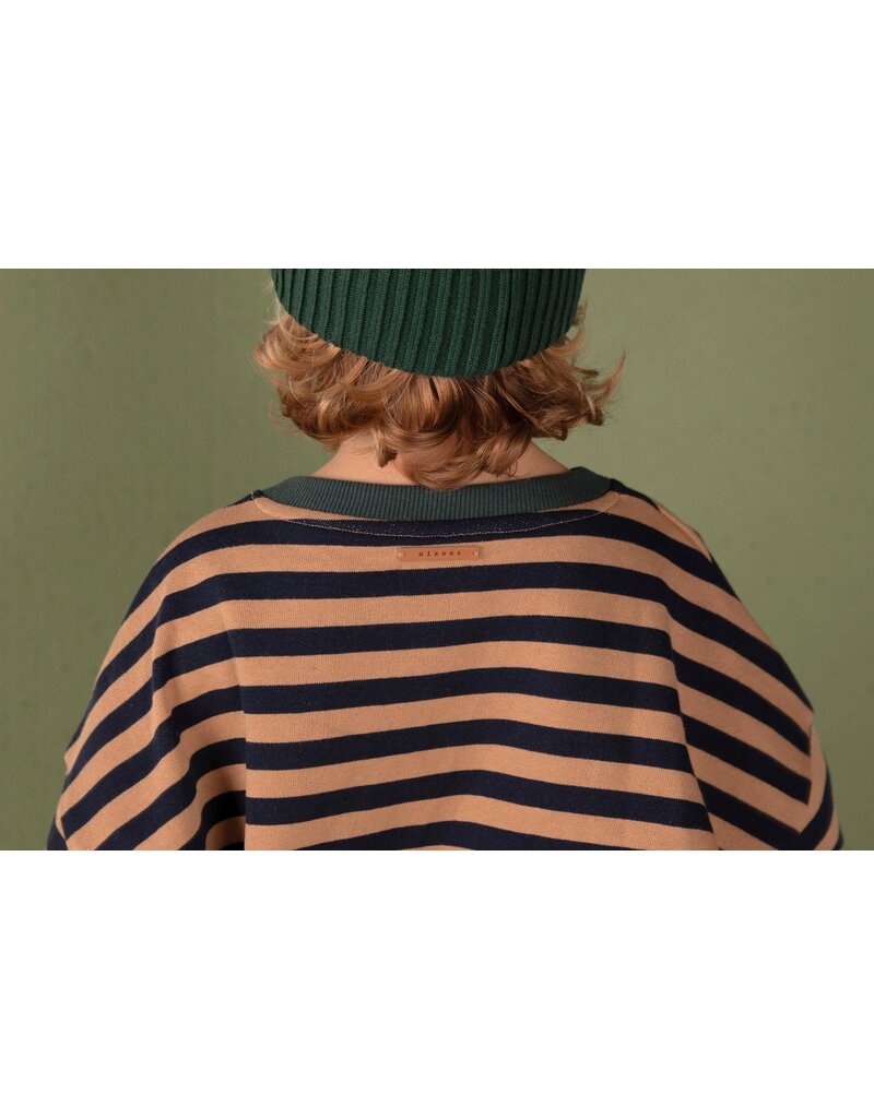 Nixnut Rel Sweater Navy Stripe