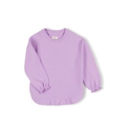 Nixnut Ruffled Sweater Lila