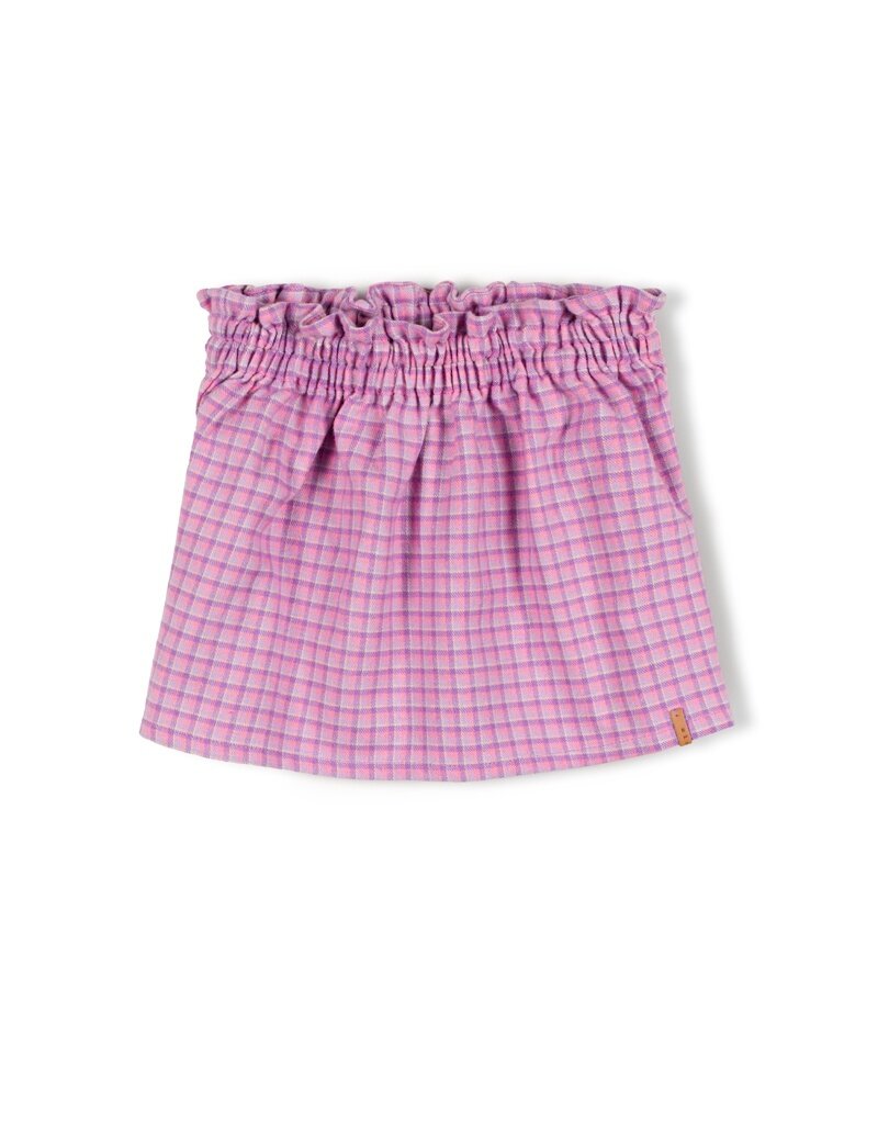 Nixnut Tos Skirt Lila Checkered