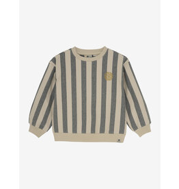 Daily Seven Oversized Sweater Stripe